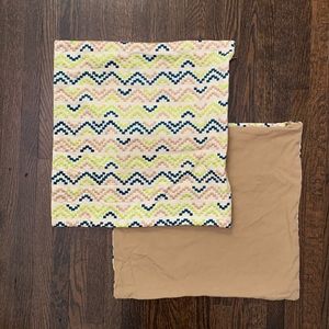 CB2 Pillow Covers Set of 2